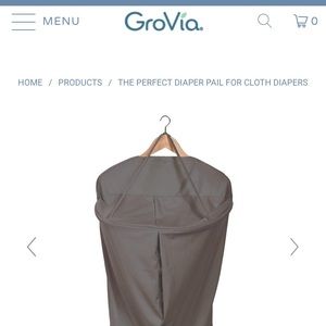 Grovia Perfect Diaper Pail NWT